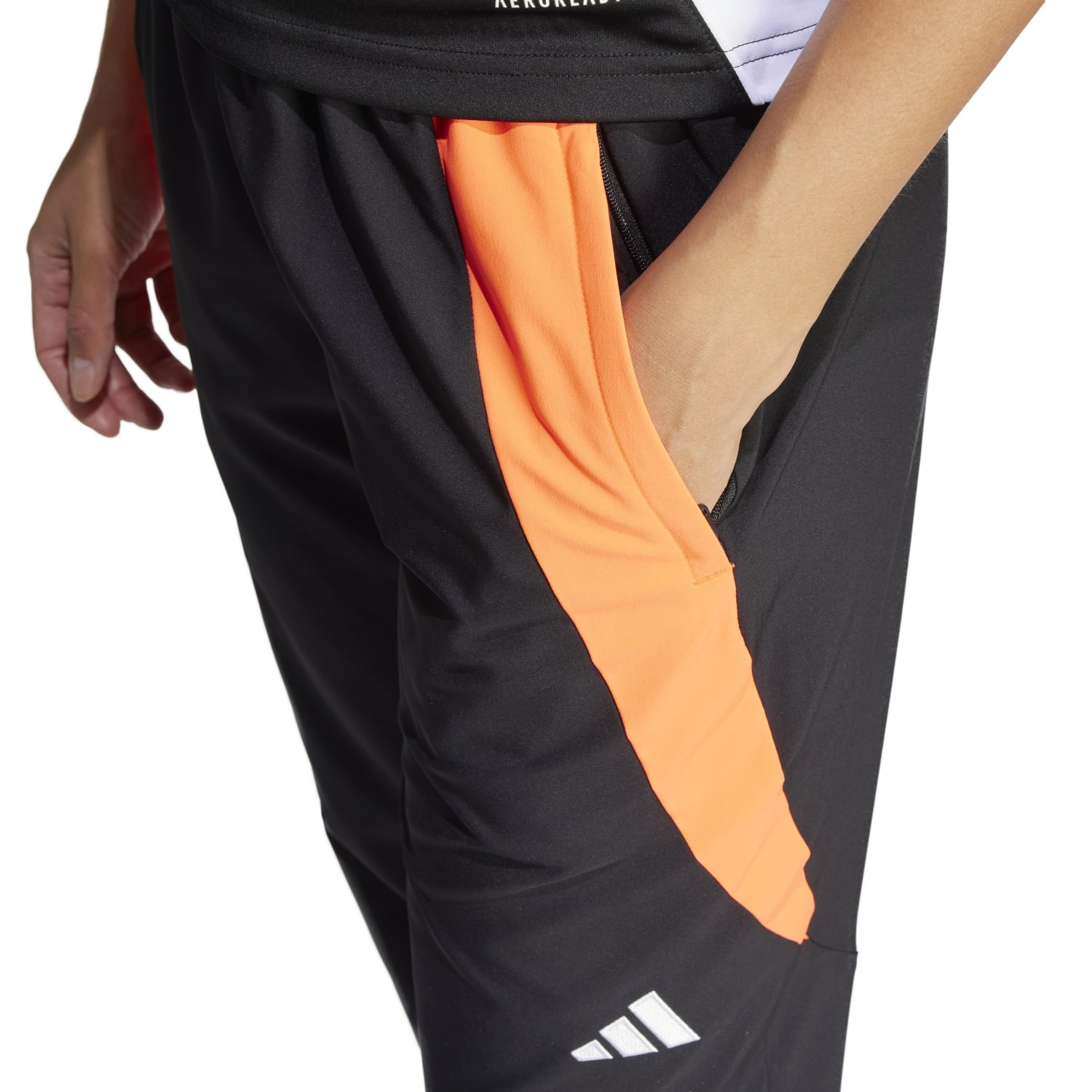 Erima TEAM Pantalon de présentation Noir Bleu | Sport d'équipe | Pantalons