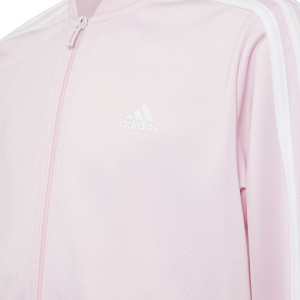 Ensemble de survêtement 3S Rose et Bleu Marine Fille - Olympique Lyonnais