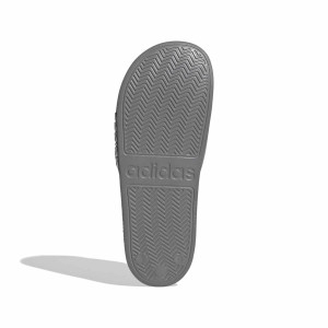 Grey Adilette Flip-Flops - Olympique Lyonnais