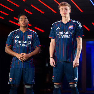 Junior Away Shorts 25–26 – Olympique Lyonnais