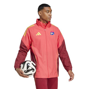 e.s. Veste à capuche en coton stretch, enfants rouge vif | Strauss