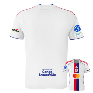 Patch Thermo DEST CONGO BRAZZAVILLE maillot LYON OL no Porté 2025-2026 OLYMPIQUE