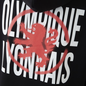 OL Underground Black Unisex Hoodie - Olympique Lyonnais