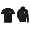 Black T-shirt and Mixed Underground Hoodie
