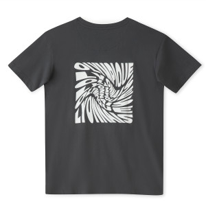 T-Shirt OL Twist Gris Junior