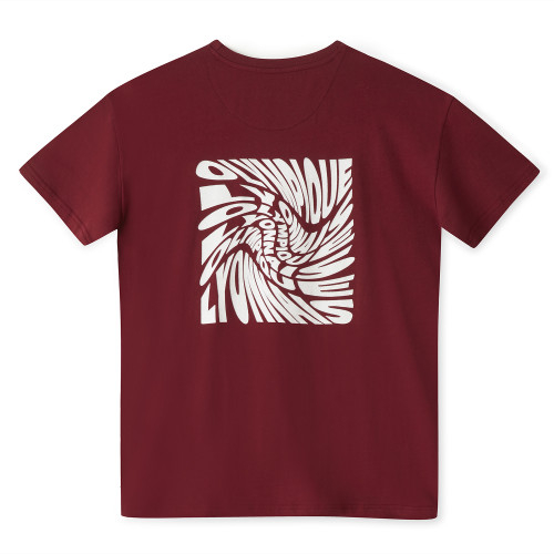 T-Shirt OL Twist Rouge Junior - Olympique Lyonnais