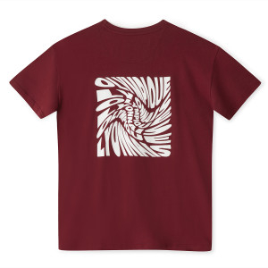 T-Shirt OL Twist Rouge Junior