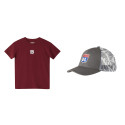 T-shirt rouge et Casquette OL Twist Junior