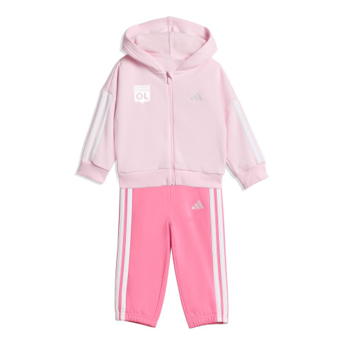Ensemble de survêtement 3S Rose Bébé - Olympique Lyonnais