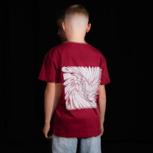 T-Shirt OL Twist Rouge Junior - Olympique Lyonnais