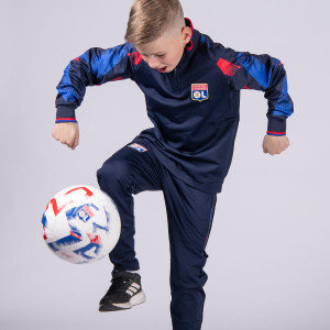 Pantalon OL Training Fusion Bleu Marine Junior - Olympique Lyonnais