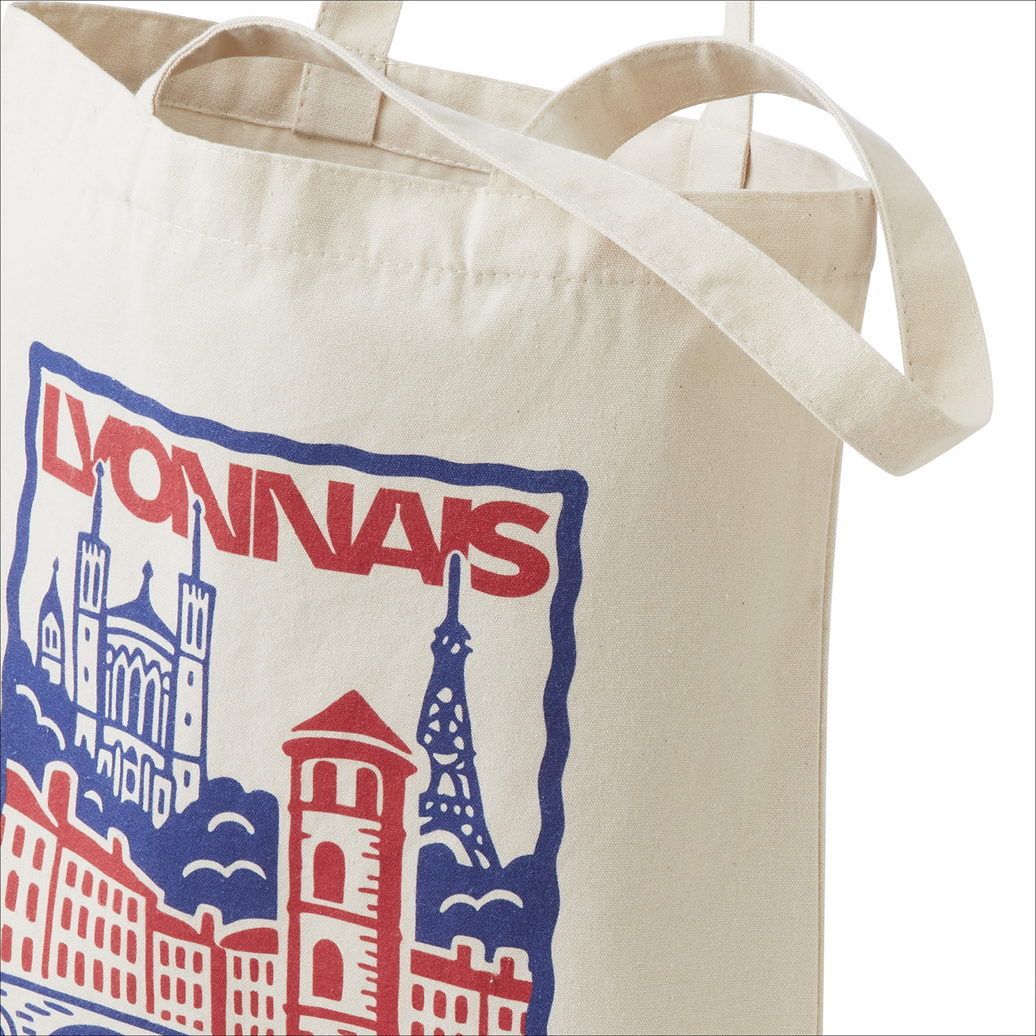 Tote Bag OL Postcard - Olympique Lyonnais