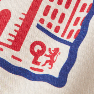 Tote Bag OL Postcard - Olympique Lyonnais