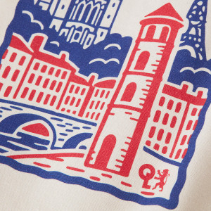 Tote Bag OL Postcard - Olympique Lyonnais