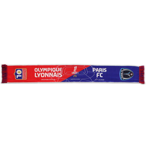 Écharpe Match OL / Paris FC 25-26 - Olympique Lyonnais