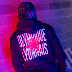 OL Underground Black Unisex Hoodie - Olympique Lyonnais