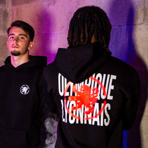 OL Underground Black Unisex Hoodie - Olympique Lyonnais