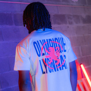 T-Shirt OL Underground Blanc Mixte - Olympique Lyonnais