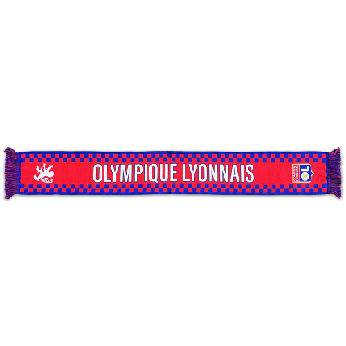 Écharpe Damier OL - Olympique Lyonnais