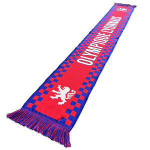Écharpe Damier OL - Olympique Lyonnais