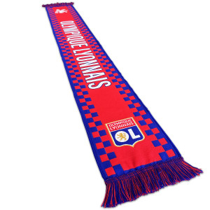 Écharpe Damier OL - Olympique Lyonnais