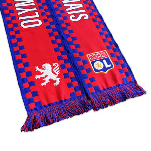 Écharpe Damier OL - Olympique Lyonnais