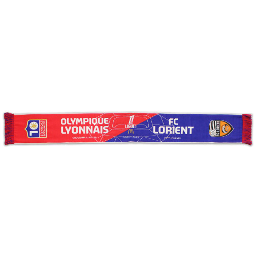 Écharpe Match OL / FC Lorient 25-26 - Olympique Lyonnais