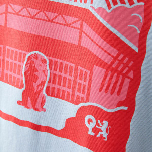 OL Postcard Blue Unisex T-Shirt - Olympique Lyonnais