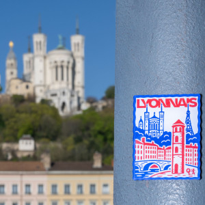 OL Postcard Magnet - Olympique Lyonnais