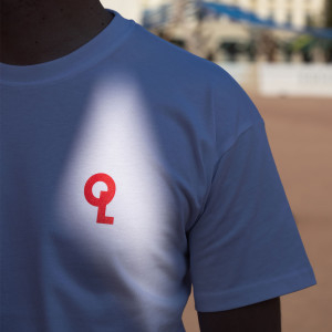OL Postcard White Unisex T-shirt - Olympique Lyonnais