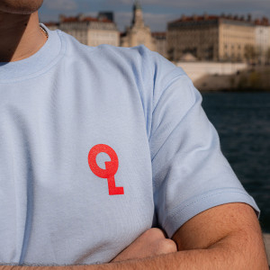 T-Shirt OL Postcard Bleu Mixte - Olympique Lyonnais