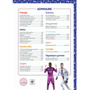 OL Holiday Workbook CM1 / CM2 - Olympique Lyonnais