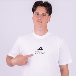 City Tone White Unisex T-Shirt - Olympique Lyonnais