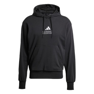 Sweat à capuche City Tone Noir Mixte - Olympique Lyonnais