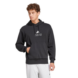 Sweat à capuche City Tone Noir Mixte - Olympique Lyonnais