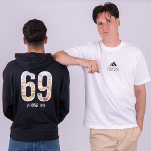 City Tone Black Unisex Hoodie - Olympique Lyonnais