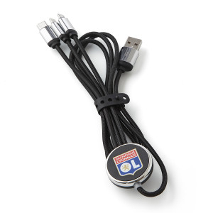 Chargeur Universel 3 en 1 OL - Olympique Lyonnais