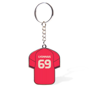 26-27 OL Away Jersey Keyring - Olympique Lyonnais