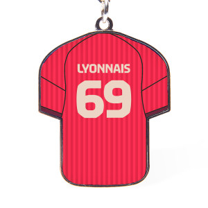 26-27 OL Away Jersey Keyring - Olympique Lyonnais