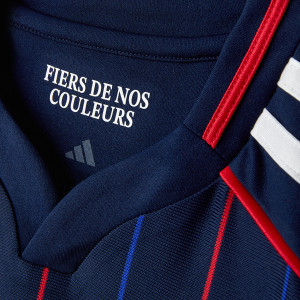 Ligue 1 Badge Junior Away Shirt 2025–26 - Olympique Lyonnais