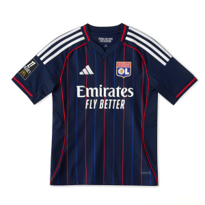 Ligue 1 Badge Junior Away Shirt 2025–26