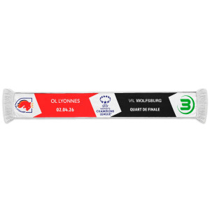 Écharpe Match OL Lyonnes / Wolfsburg - UWCL 25-26