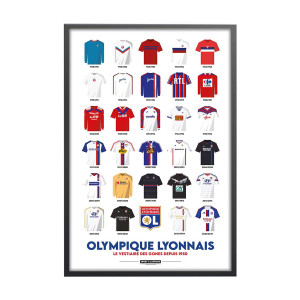 Historic Jerseys Poster 30 x 40 cm season 25-26