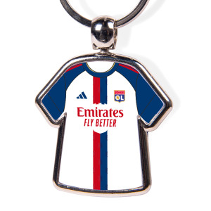 Porte-clés Maillot Personnalisable - Thème Domicile - Olympique Lyonnais